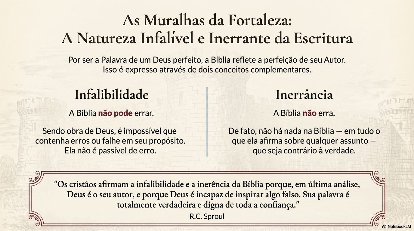 7. A Autoridade e a Formação da Bíblia: Evidências, Inerrância e o Cânon Sagrado (2 Tm. 3:16; Jo. 17:17)