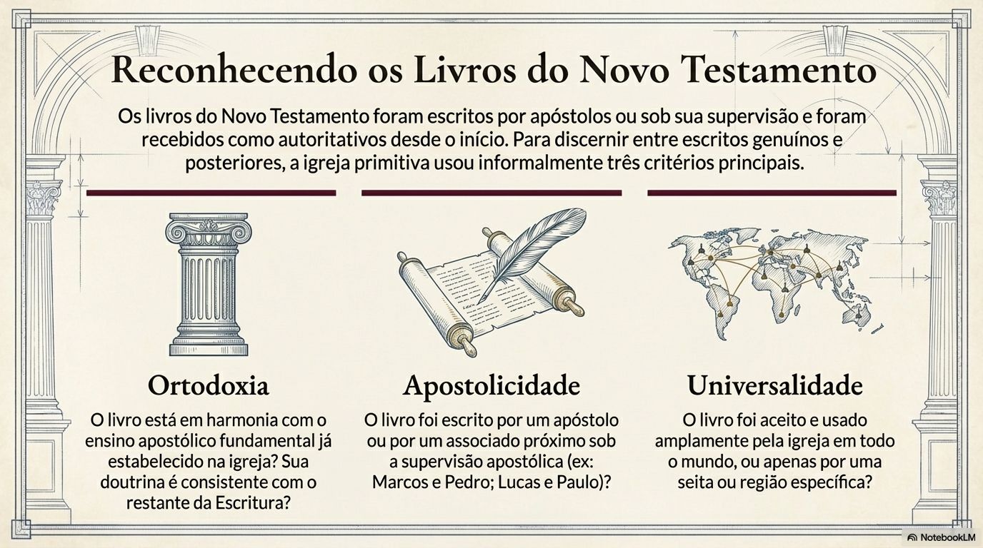 7. A Autoridade e a Formação da Bíblia: Evidências, Inerrância e o Cânon Sagrado (2 Tm. 3:16; Jo. 17:17)