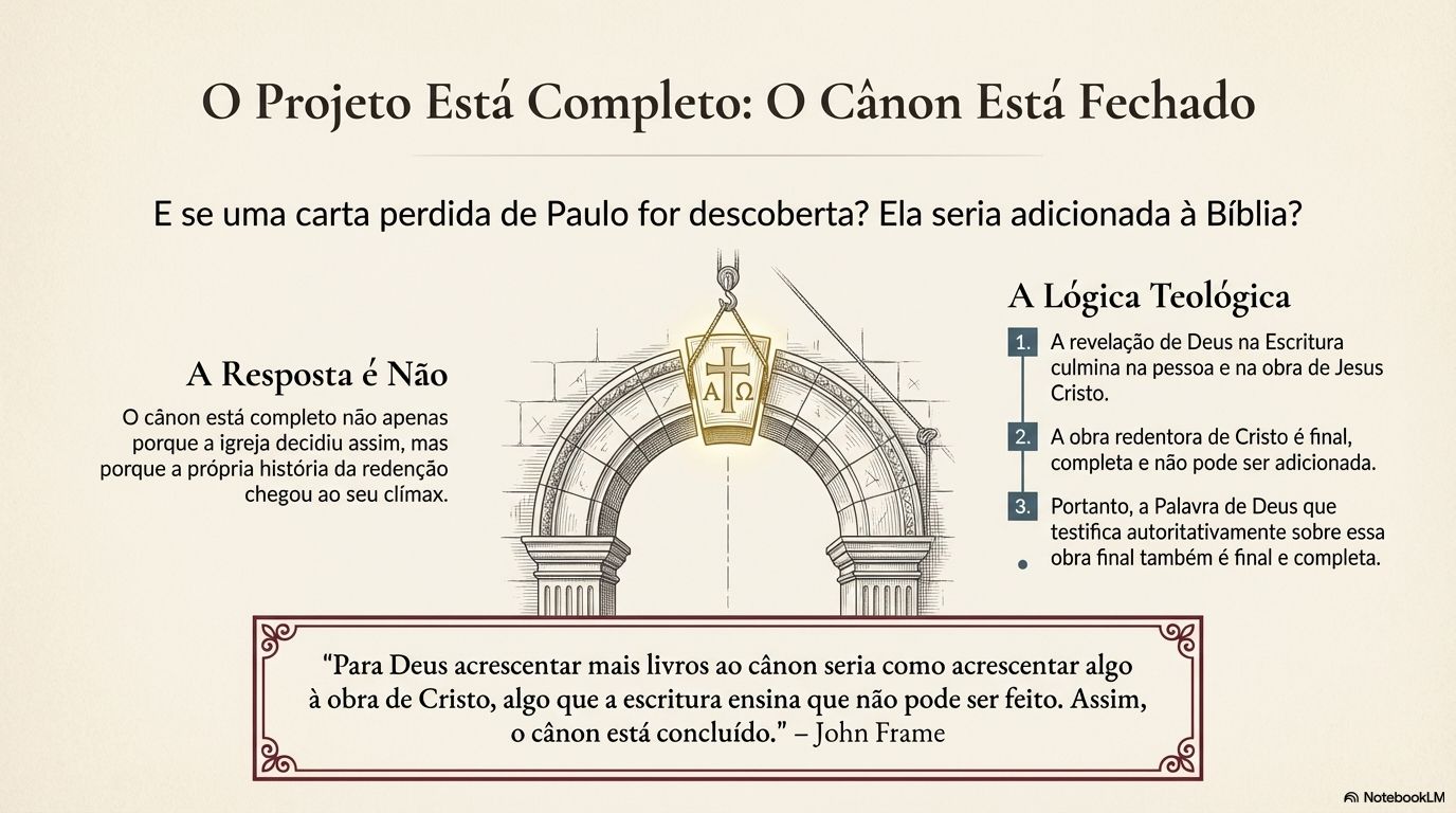 7. A Autoridade e a Formação da Bíblia: Evidências, Inerrância e o Cânon Sagrado (2 Tm. 3:16; Jo. 17:17)