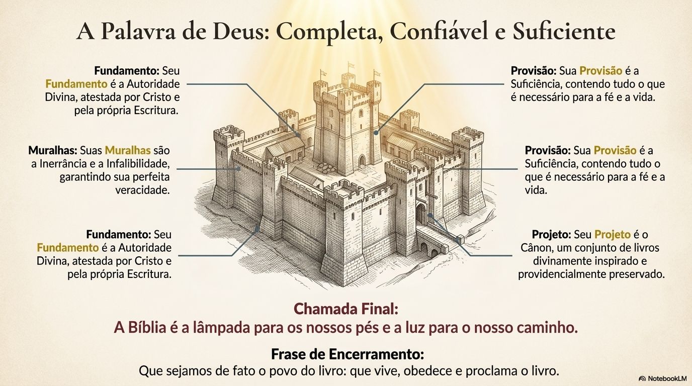 7. A Autoridade e a Formação da Bíblia: Evidências, Inerrância e o Cânon Sagrado (2 Tm. 3:16; Jo. 17:17)