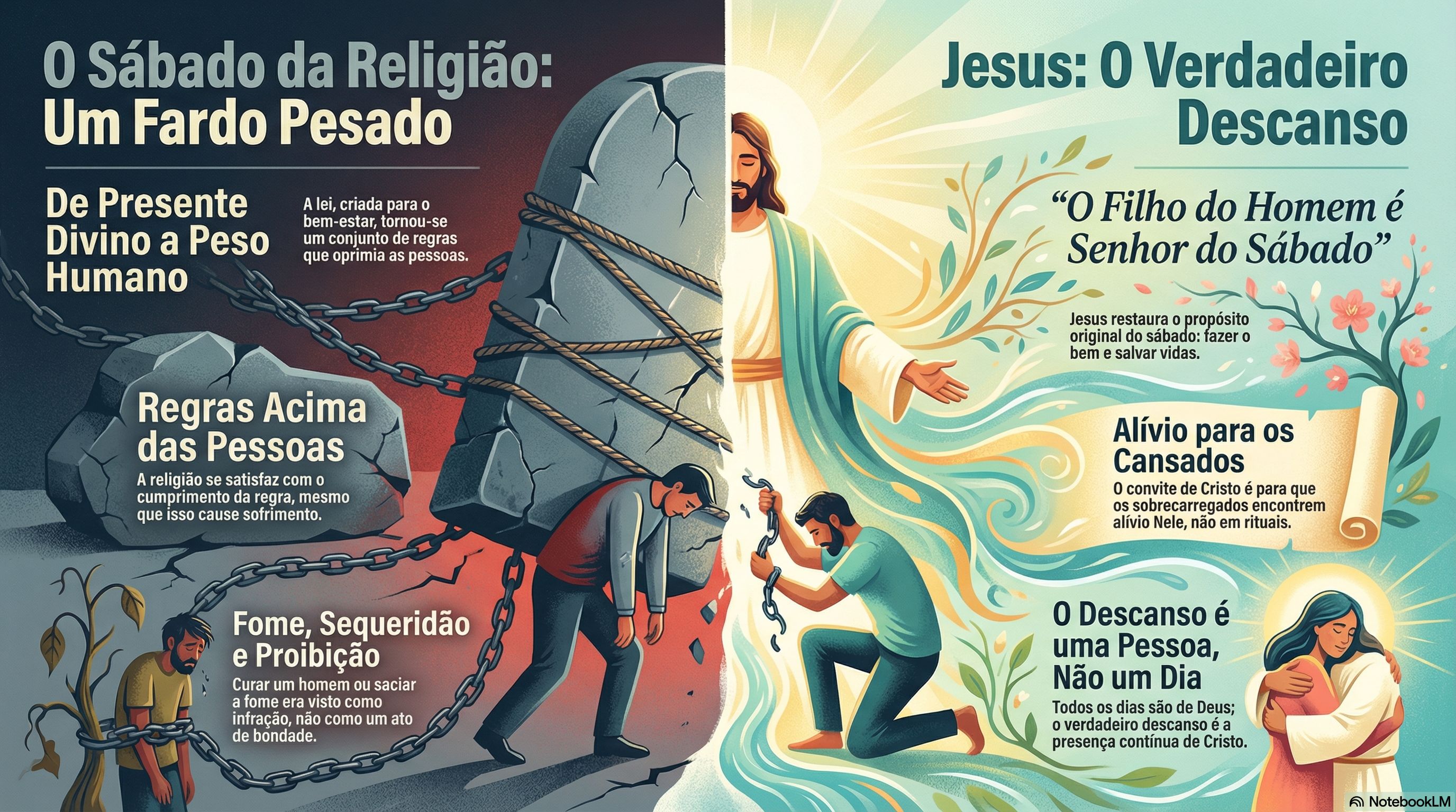 13. O Verdadeiro Significado do Sábado: Descanso, Graça e o Senhorio de Cristo (Lc. 6:1-11; Êx. 20:8-11)