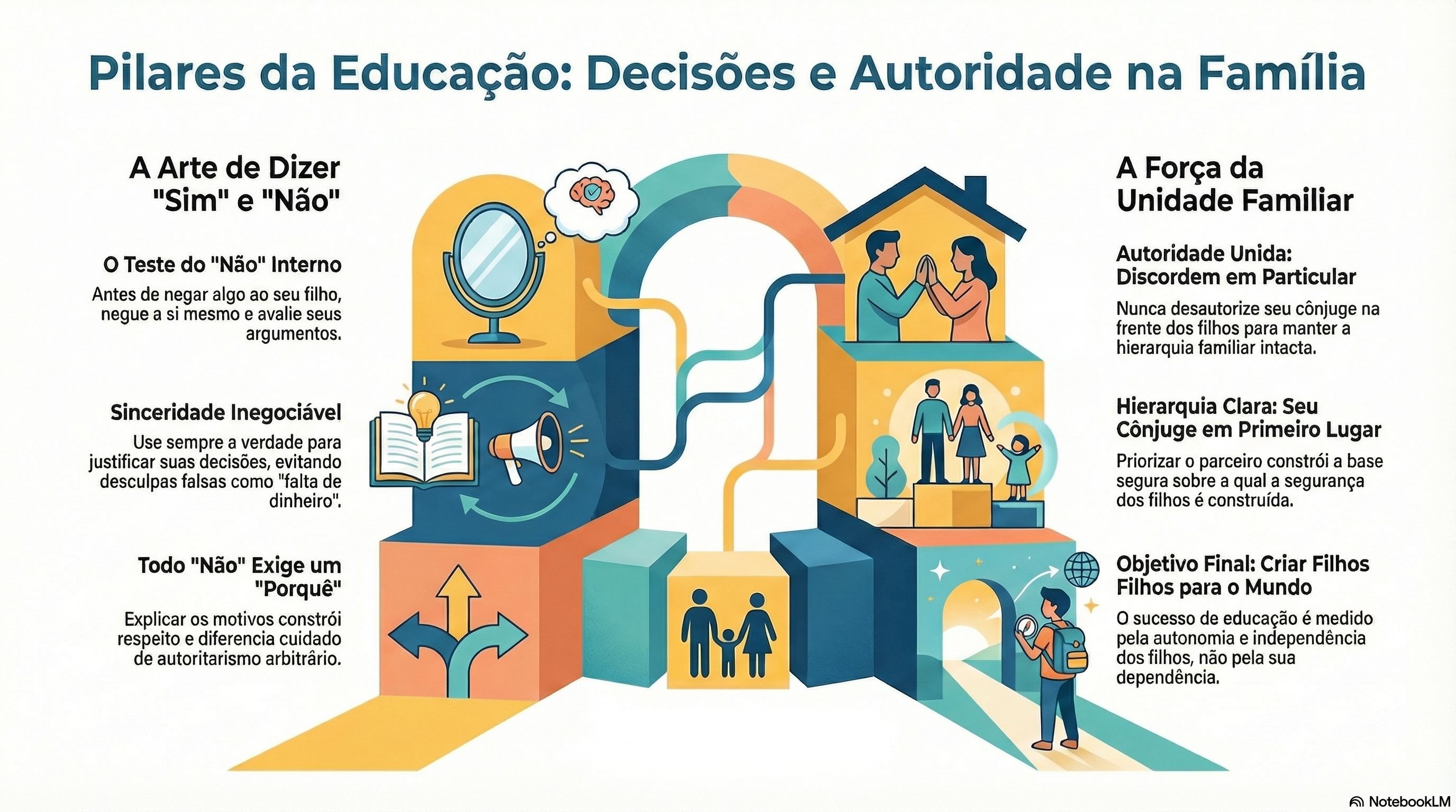 1.4. A Arte de Educar: O Poder do "Não" Explicado e a Importância da Hierarquia Familiar