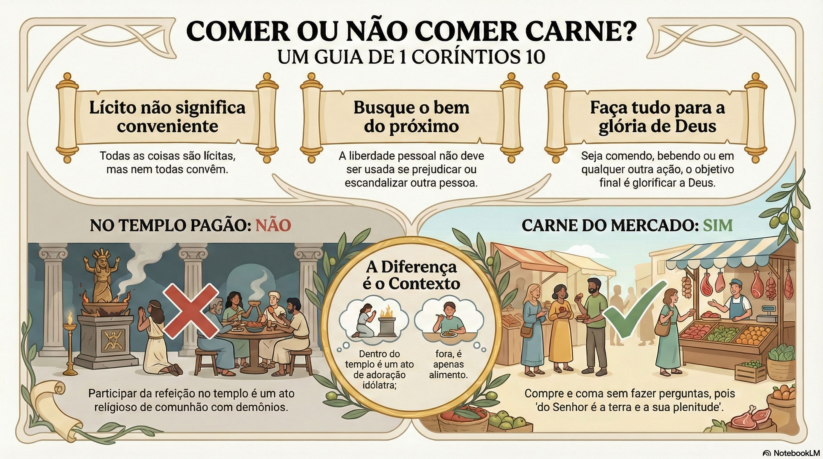 25. Liberdade Cristã e Consciência: O Equilíbrio entre a Adoração e o Próximo (1 Co 10:14 – 11:1)