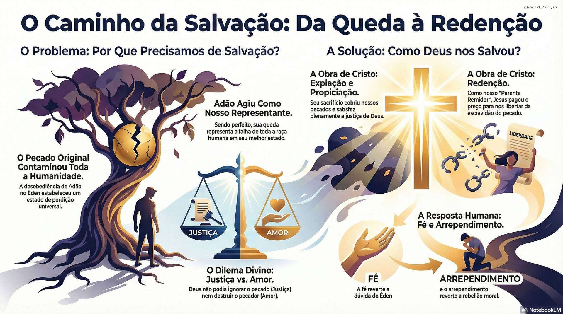 2. A Necessidade da Salvação: Do Pecado Original à Redenção em Cristo (Rm. 5:12; 1 Pe. 1:18-19)