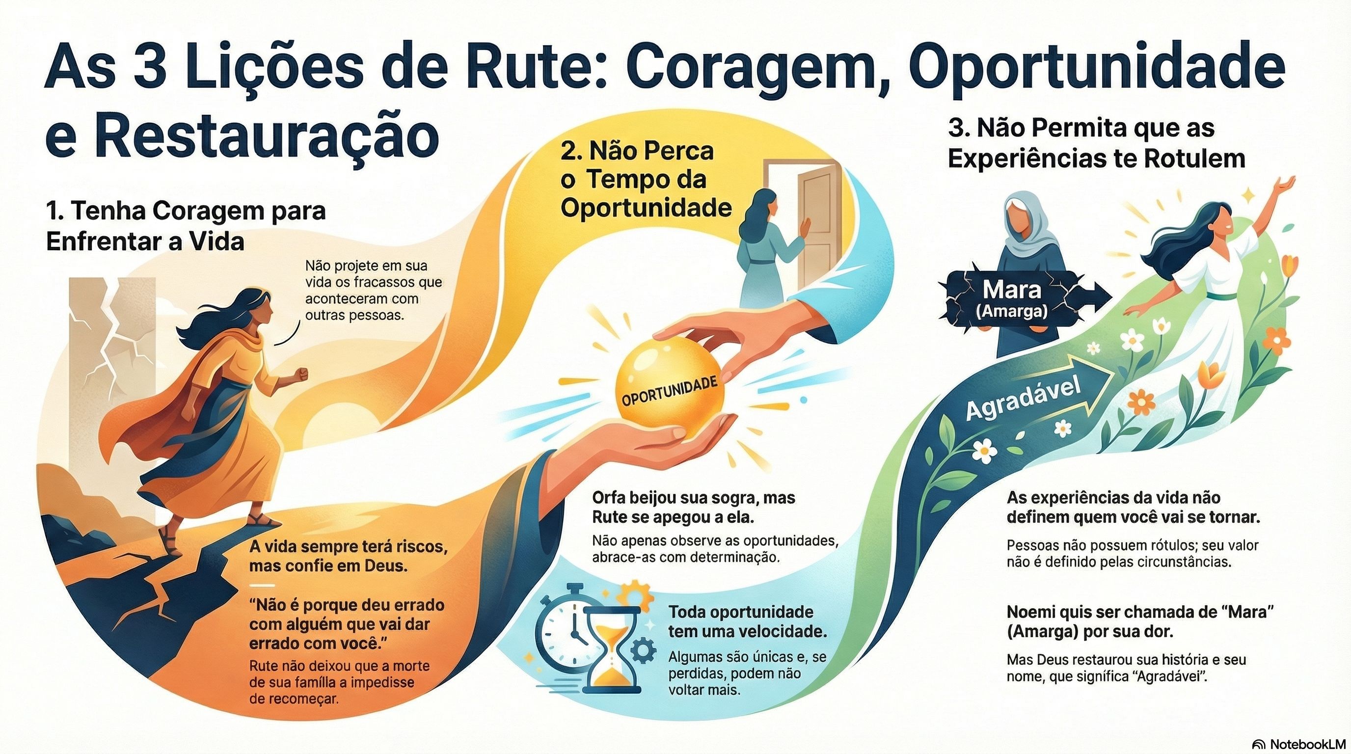 A Força da Restauração: 3 Lições Essenciais do Livro de Rute para Vencer na Vida (Rute 1:1-22)