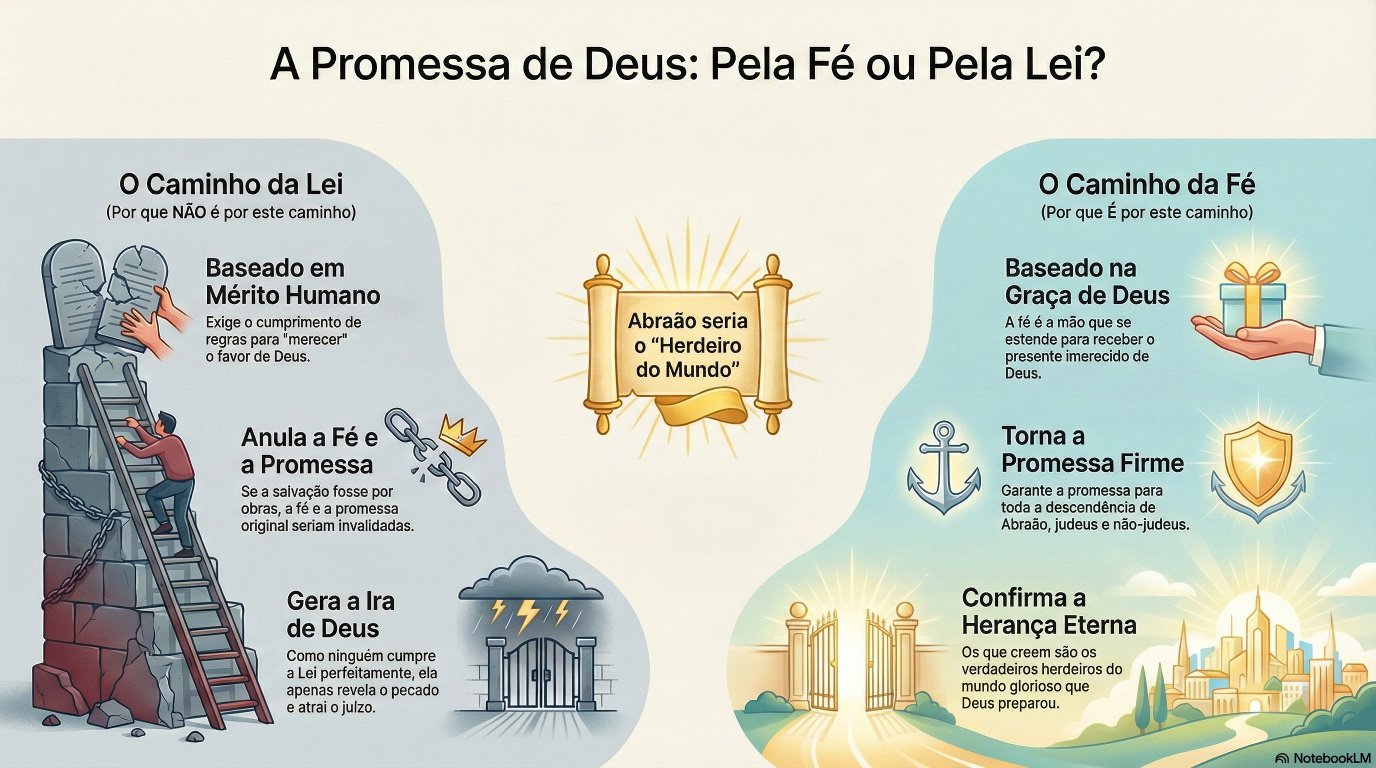 21. Herdeiros do Mundo: Por que a Fé, e não a Lei, Garante a Promessa (Rm. 4:13-17)