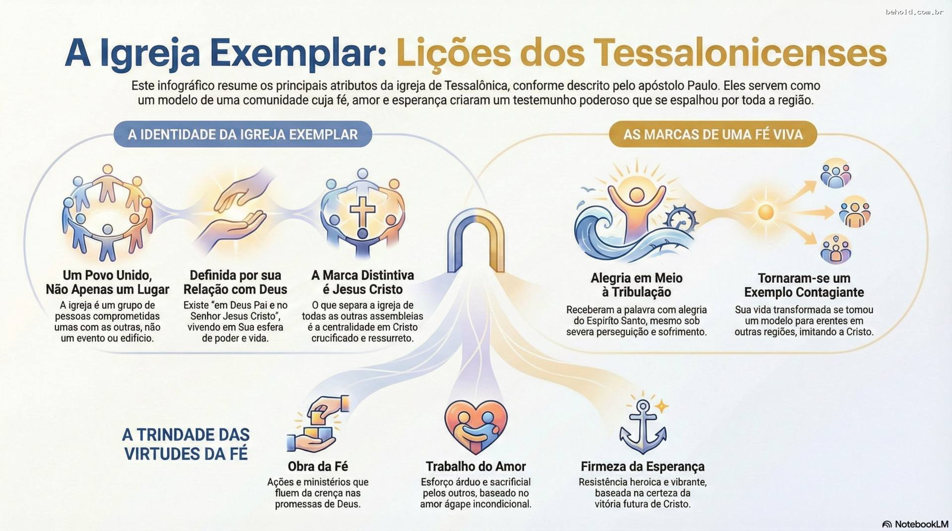 7. A Marca da Verdadeira Conversão: Uma Igreja Que Vive em Fé, Amor e Esperança (1 Ts. 1:1-8)