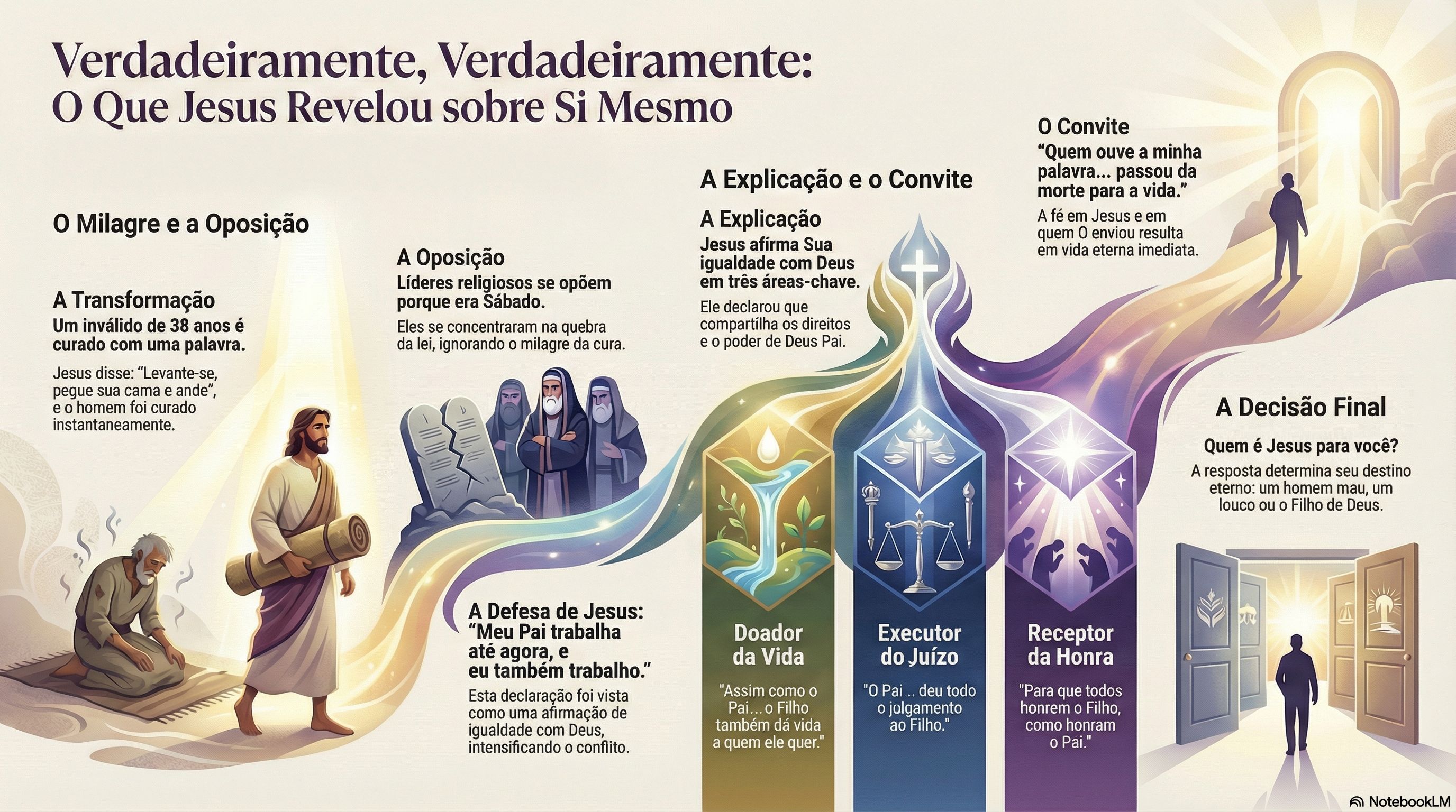 3. A Autoridade Divina de Cristo e a Cura em Betesda: Da Controvérsia do Sábado à Promessa de Vida Eterna (Jo 5:1-24)