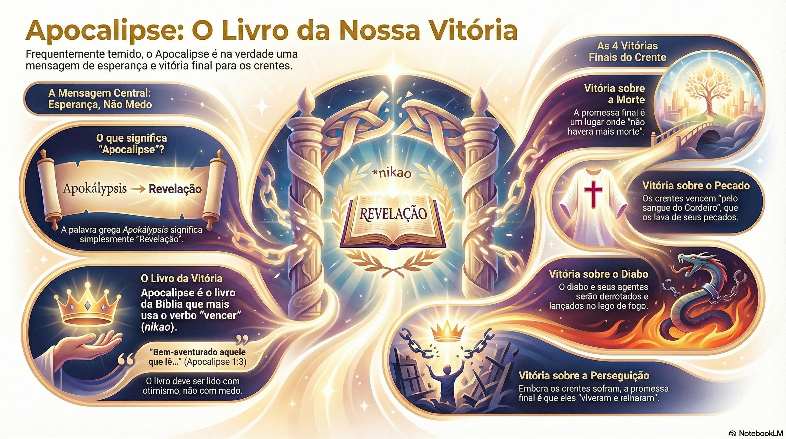 1. Apocalipse: A Revelação da Esperança e a Vitória Final da Igreja (Ap. 1:3; Ap. 17:14)