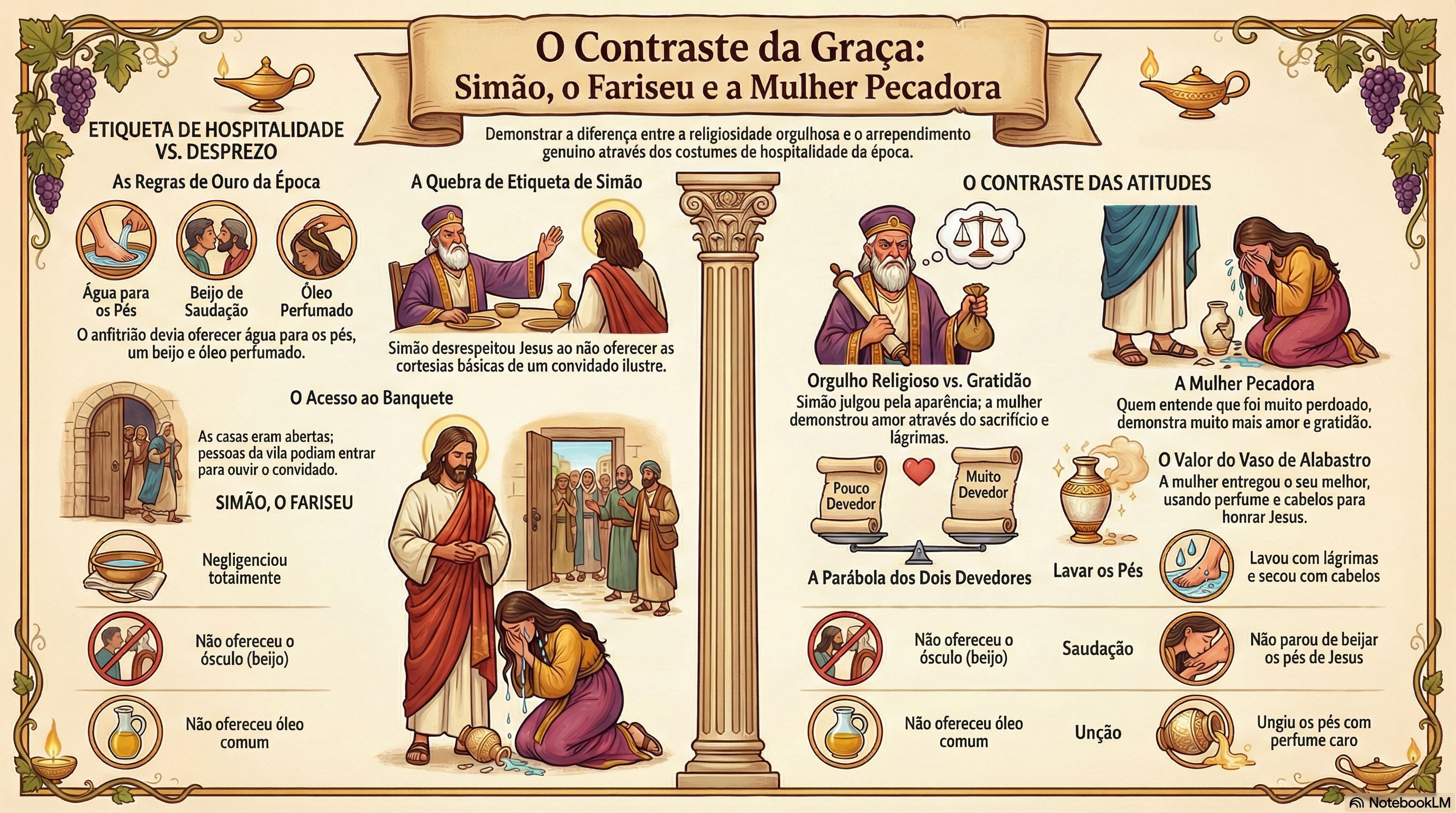 22. O Reino dos Simples: A Diferença Crucial entre a Religiosidade e a Verdadeira Adoração (Lc. 7:36-50)